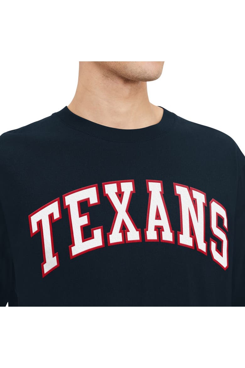 Men's Tommy Hilfiger Navy/Red Houston Texans Nolan Long Sleeve T-Shirt, Alternate, color, Navy