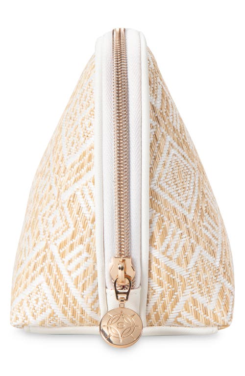 Stephanie Johnson Paros Coconut Lola Makeup Bag In White
