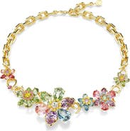 Swarovski Idyllia Floral Bib Necklace