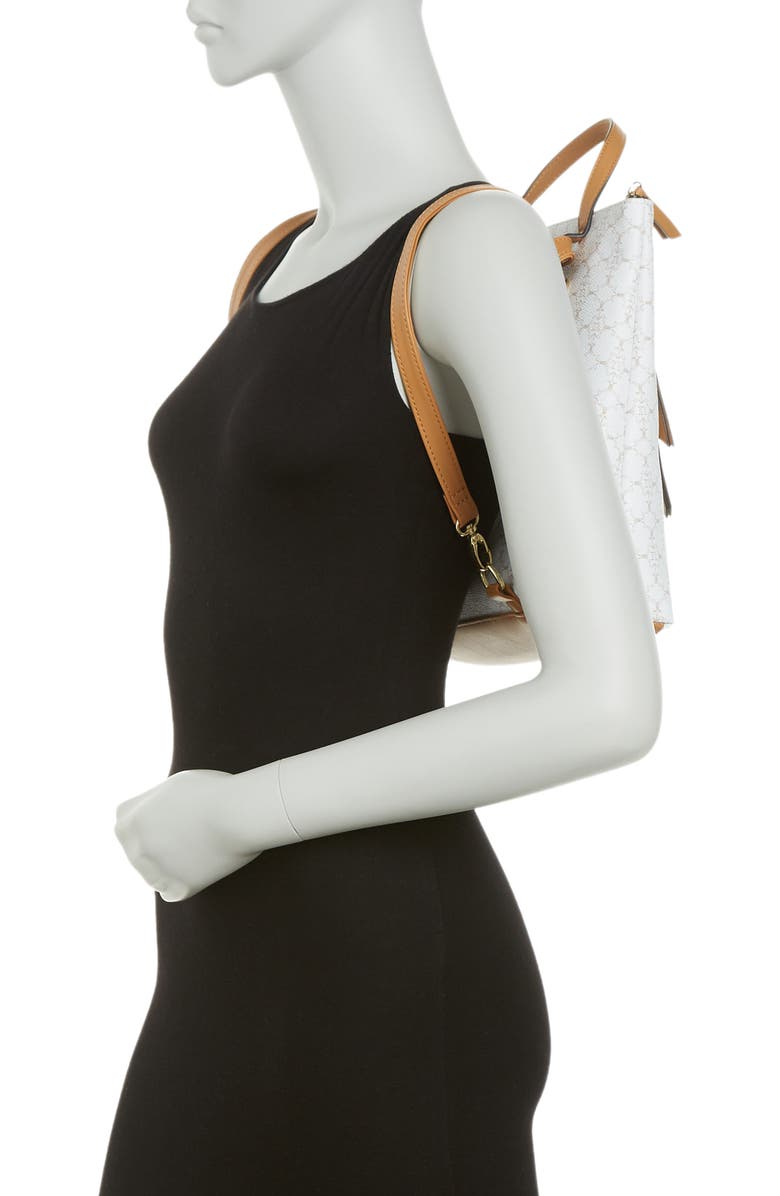 Nanette Lepore Logo Convertible Backpack, Alternate, color,