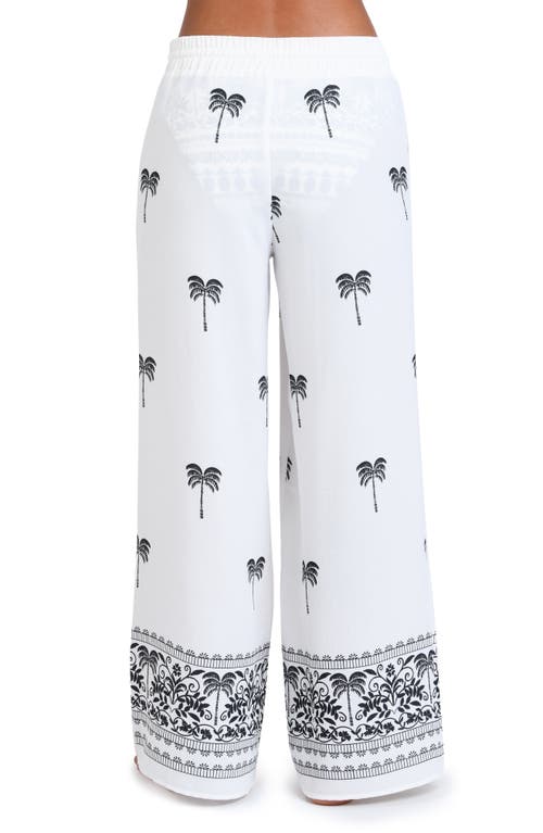 Sunshine 79 Ivory Coast Cover-up Beach Pants In White