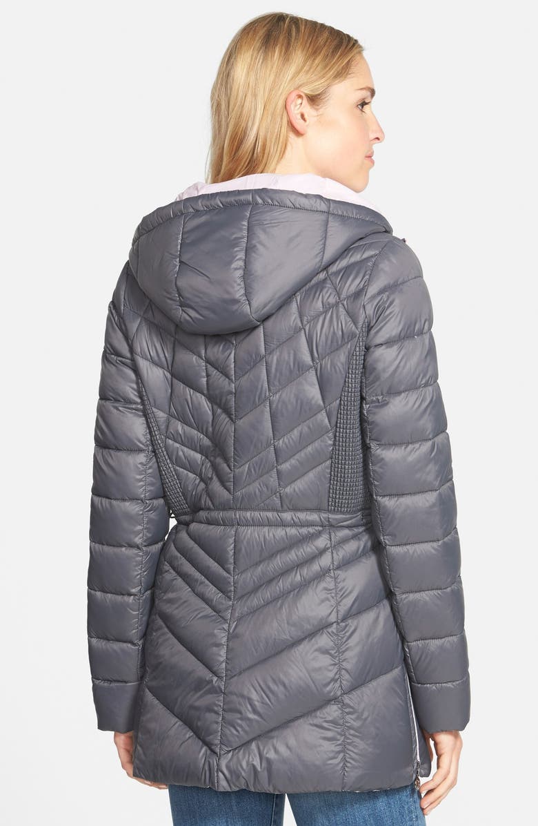 Bernardo Packable Hooded Coat with Down & PrimaLoft<sup>®</sup> Fill, Alternate, color, 