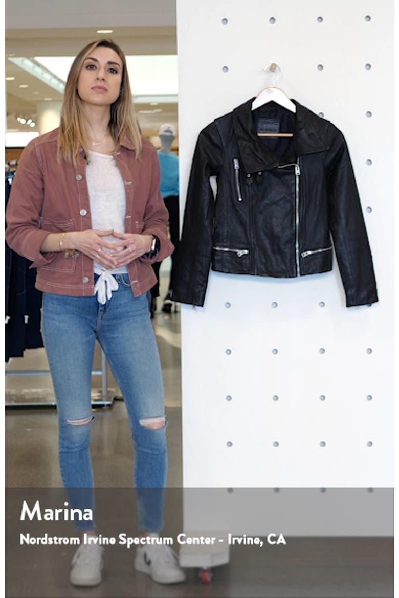 Bales Leather Biker Jacket video