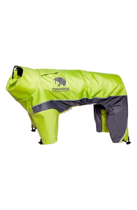 Touchdog Quantum-Ice Full-Bodied Adjustable and 3M Reflective Dog Jacket