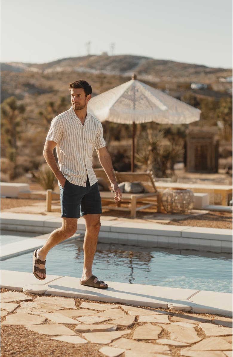 The Normal Brand Freshwater Cotton Camp Shirt, Alternate, color, 