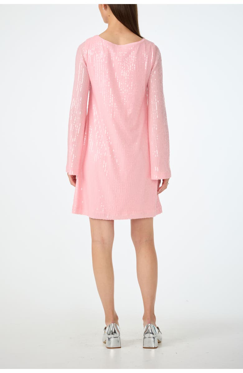 Trina Turk Singles 2 Sequin Dress, Alternate, color, Desert Rose