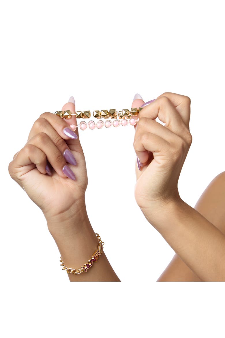 Bracelet Official License, Gold-Tone Huntrix Bracelets 3-Piece Set, K-Pop Gifts, Alternate, color, Gold-Tone