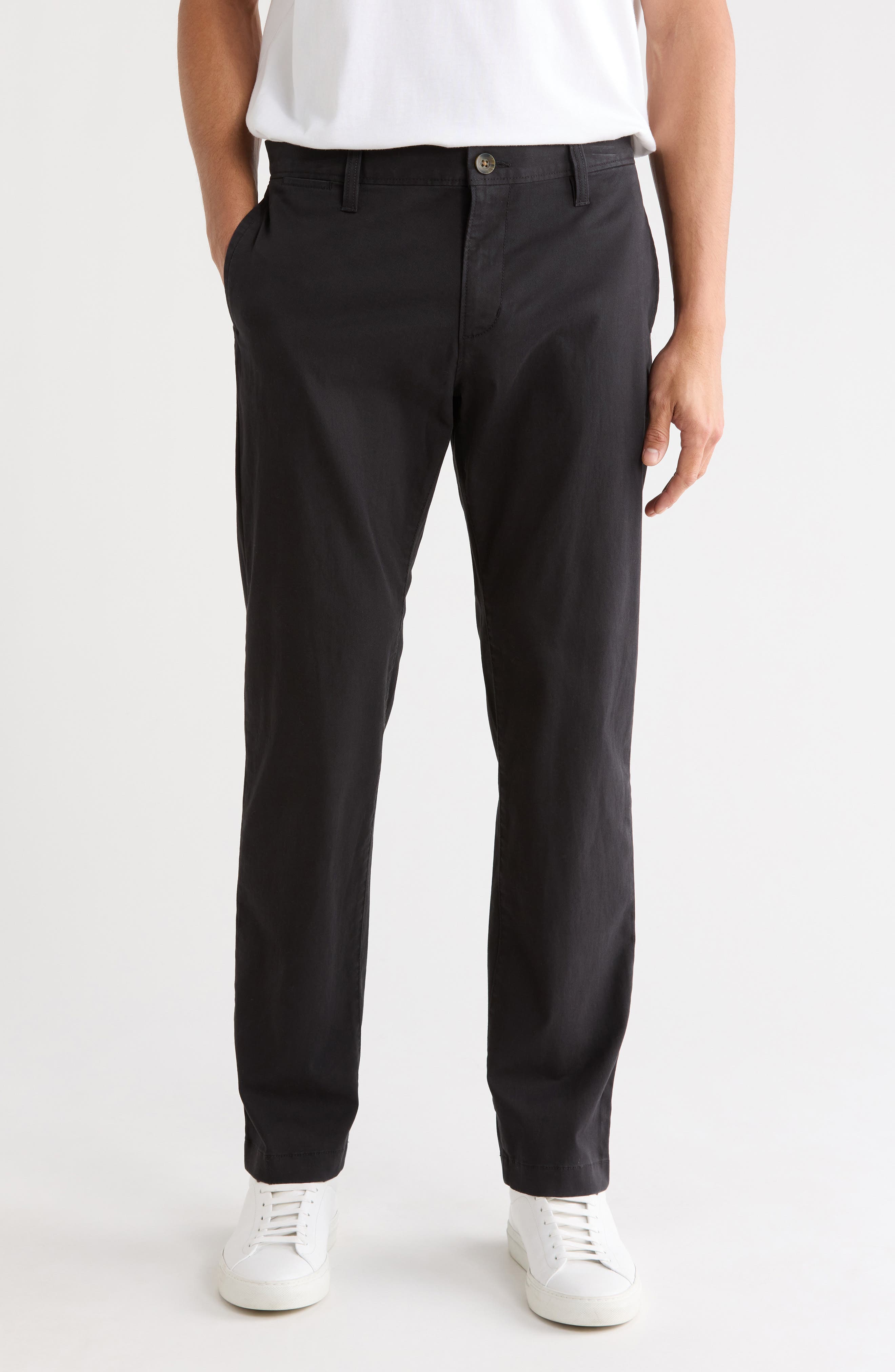 14th & Union The Wallin Stretch Twill Trim Fit Chino Pants - 30-34" Inseam