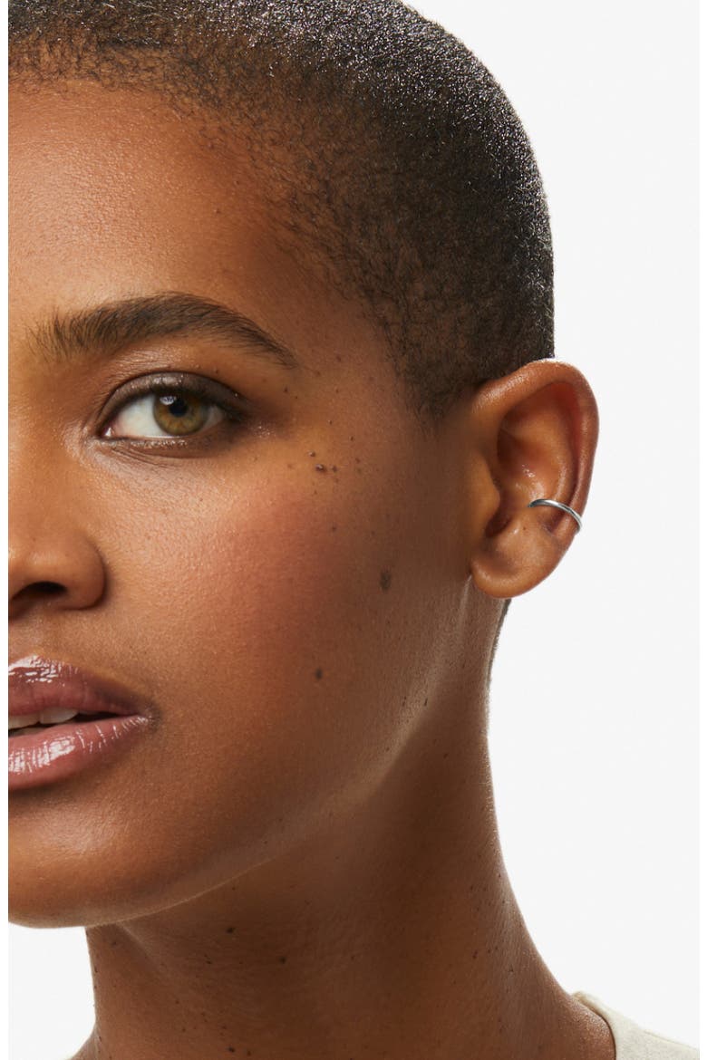 Sterling Silver - Simple Ear Cuff, Alternate, color, Silver