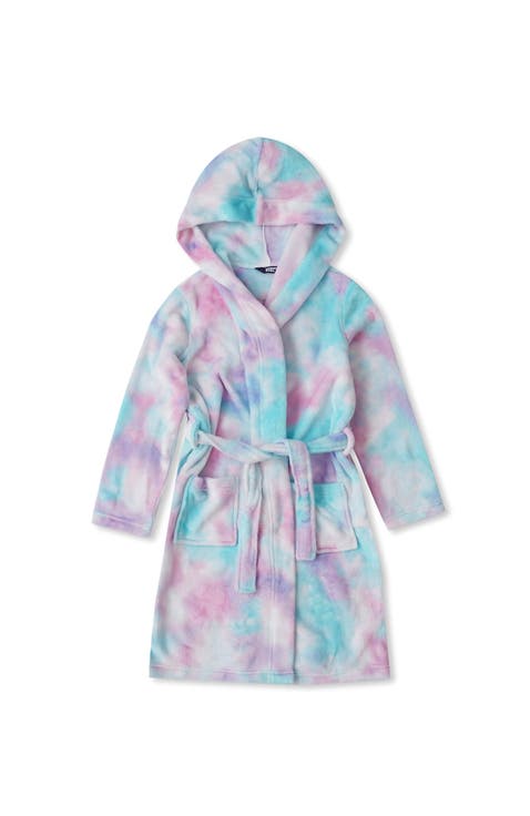 Kids Hooded Fleece Robe