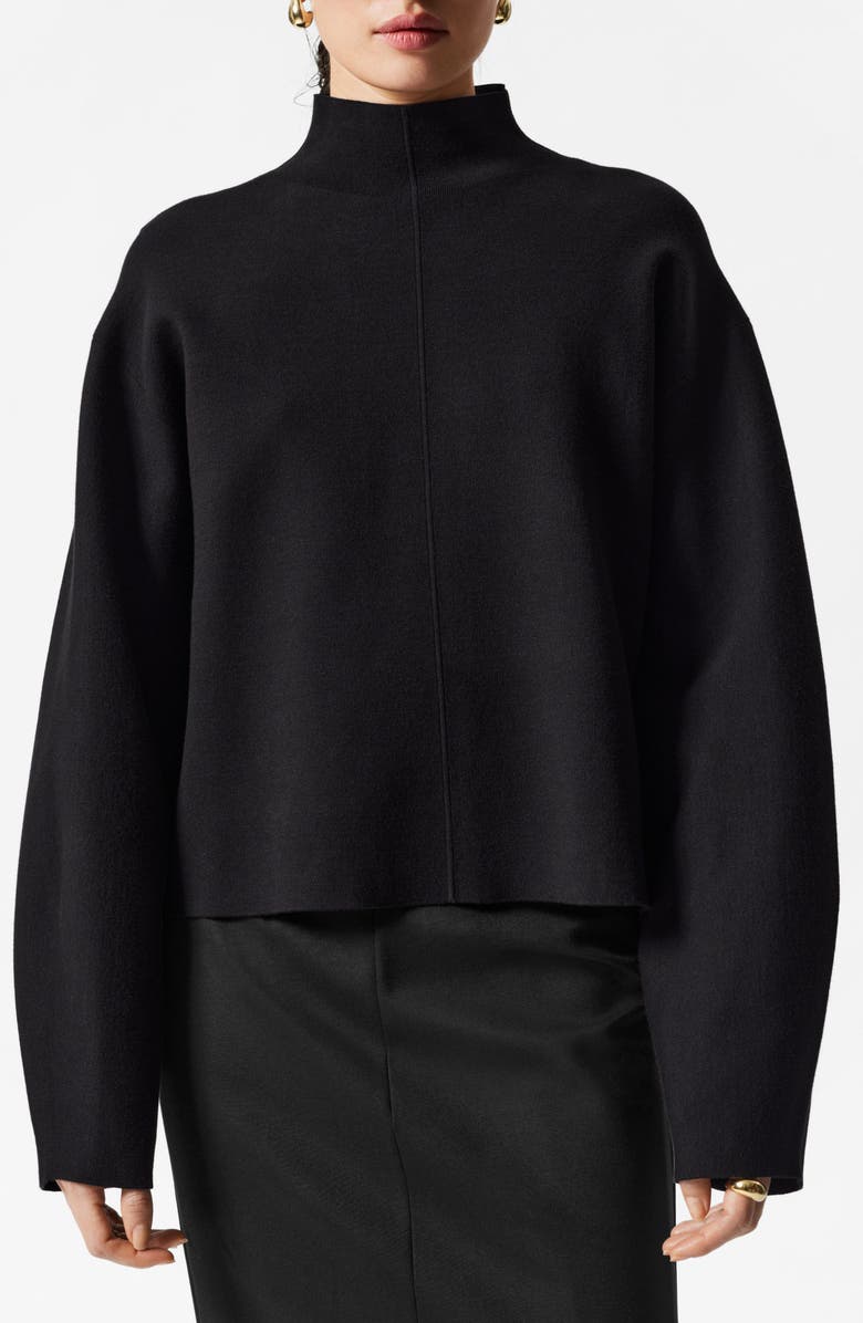 & Other Stories Funnel Neck Sweater, Main, color,