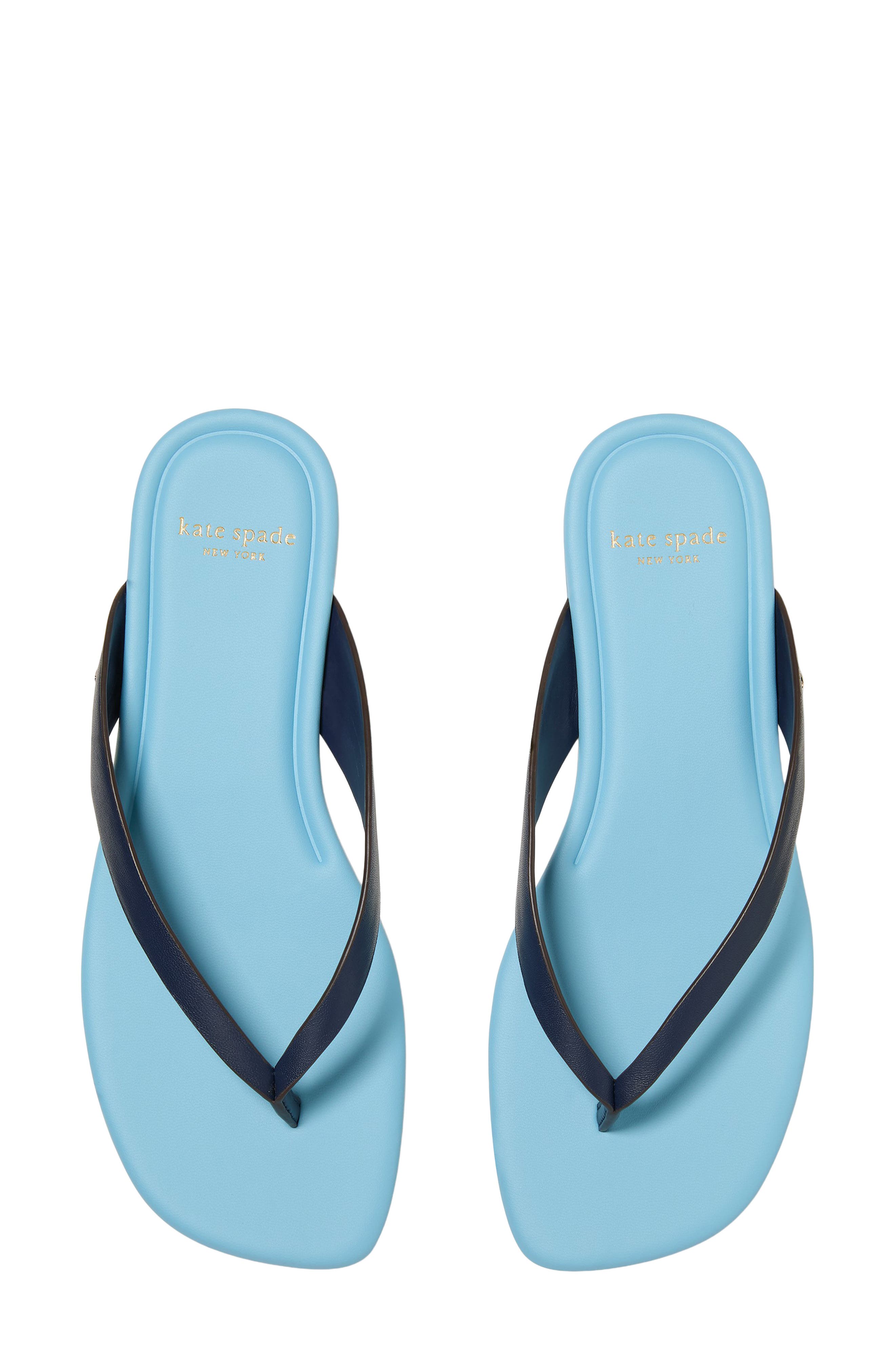 sandie flip flop, Alternate, color, CAPTAIN NAVY/ PRISTINE POOL