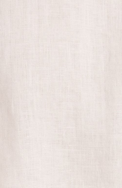 Vince Short-sleeved Linen Shirt