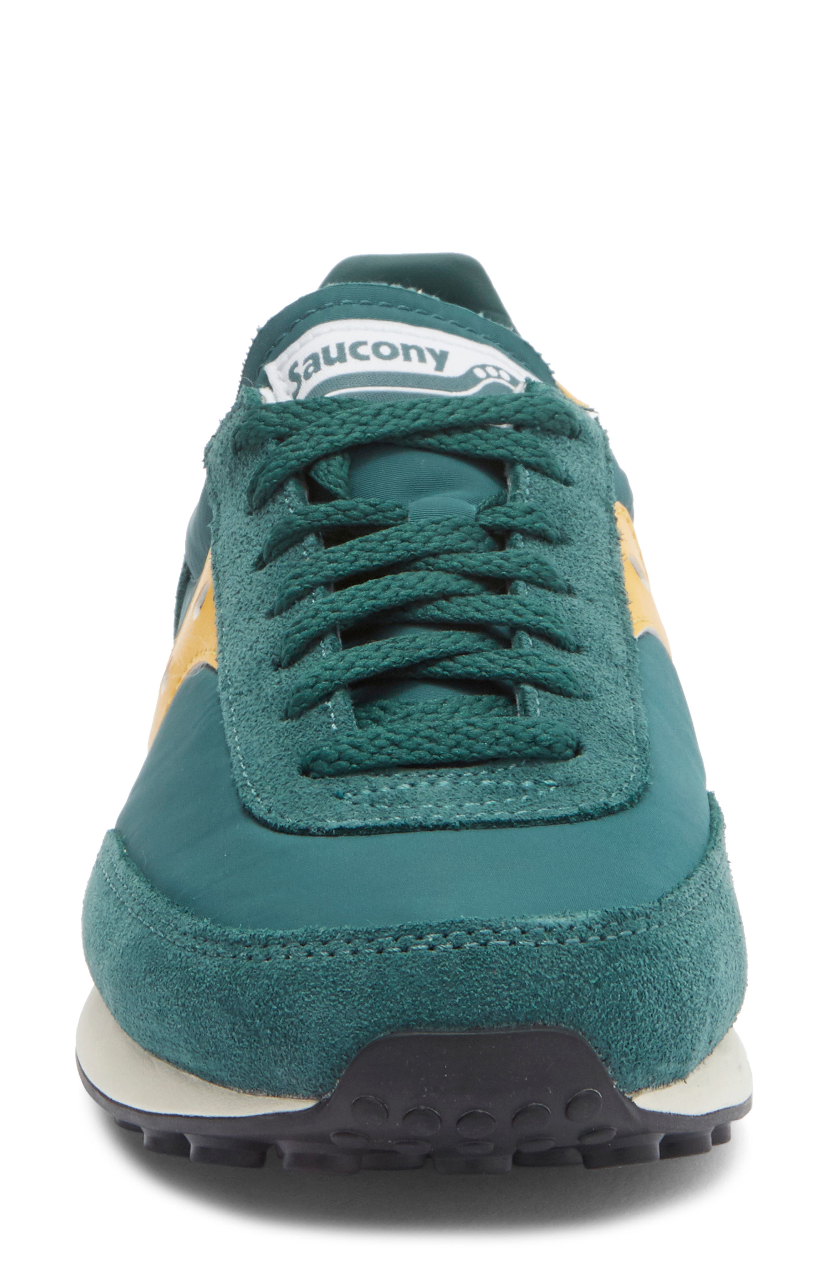 Saucony Gender Inclusive Trainer 80 Sneaker, Alternate, color, Green/ Yellow