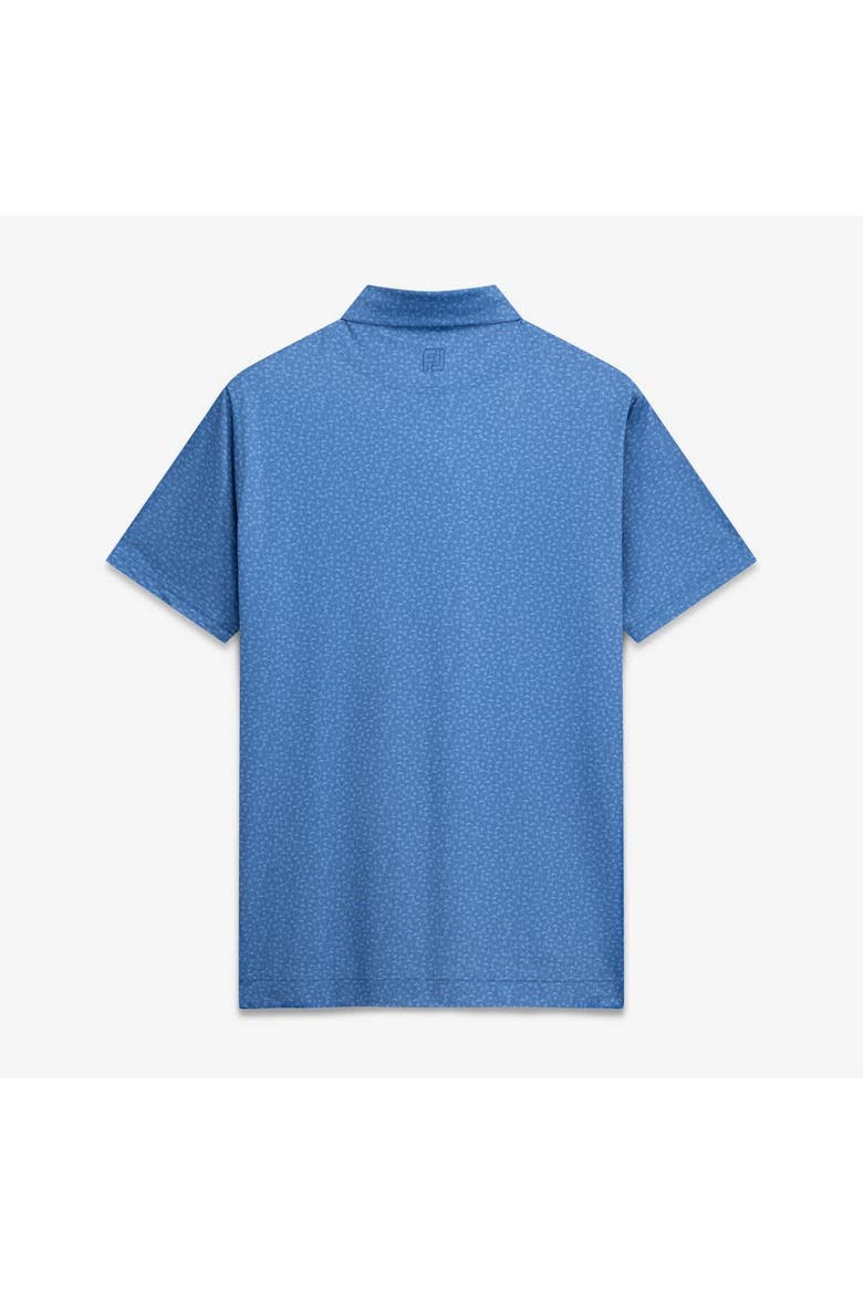 Men's FootJoy Blue THE PLAYERS All Over Print ProDry Polo, Alternate, color, Blue