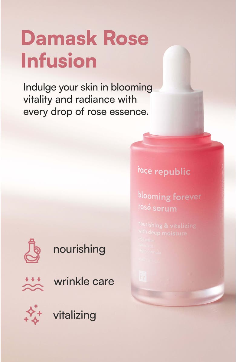 Face Republic Blooming Forever Rosé Serum, Alternate, color, NO COLOR
