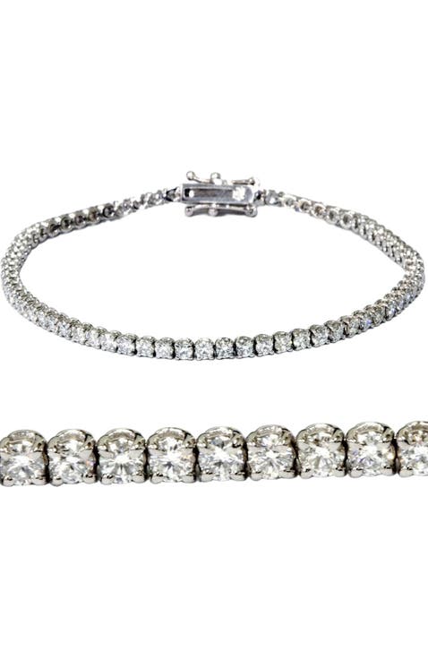 3 ct Diamond Tennis Bracelet 14k Gold 7" Lab Grown