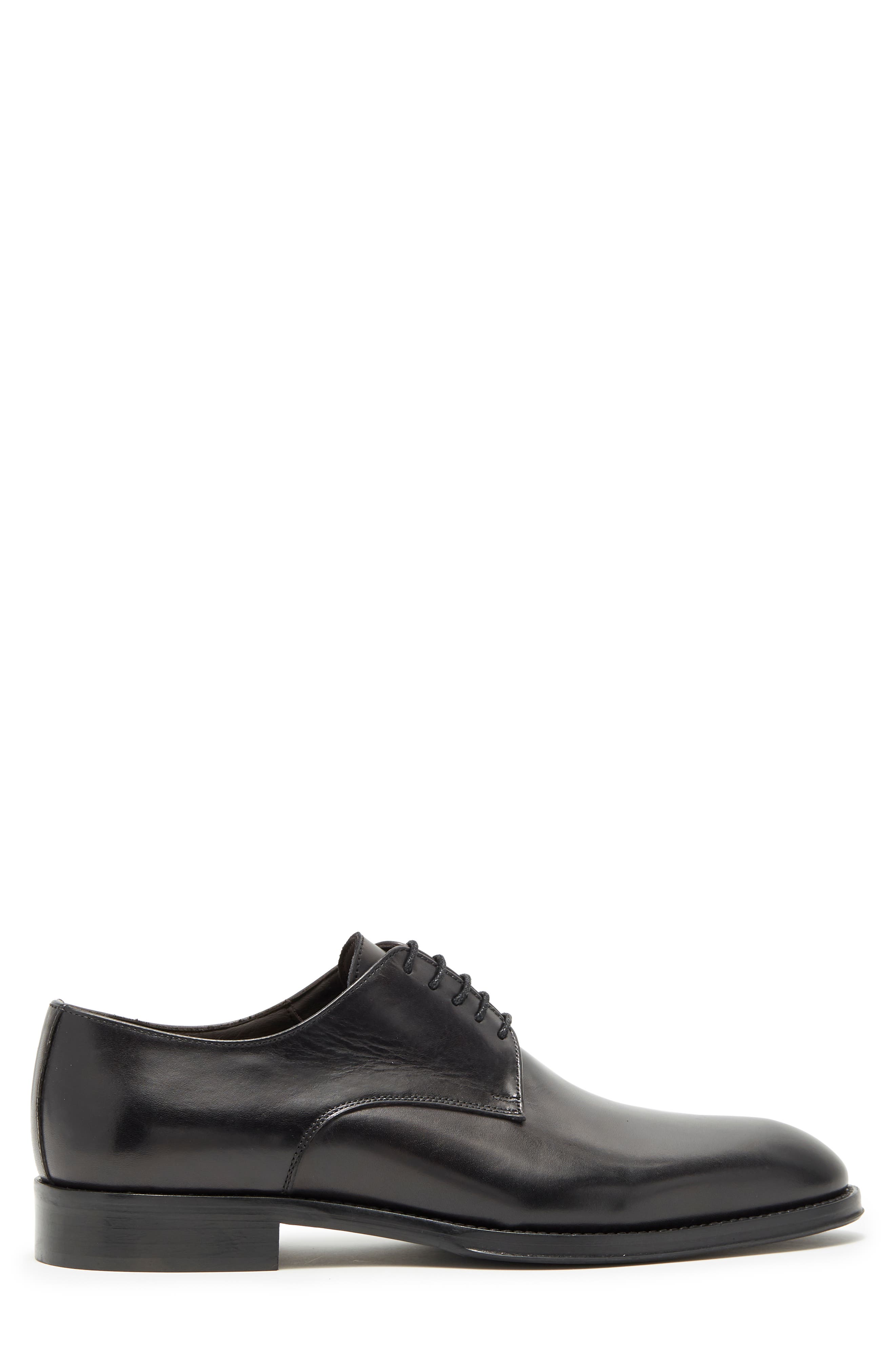Bruno Magli Cilo Leather Derby, Alternate, color, Black