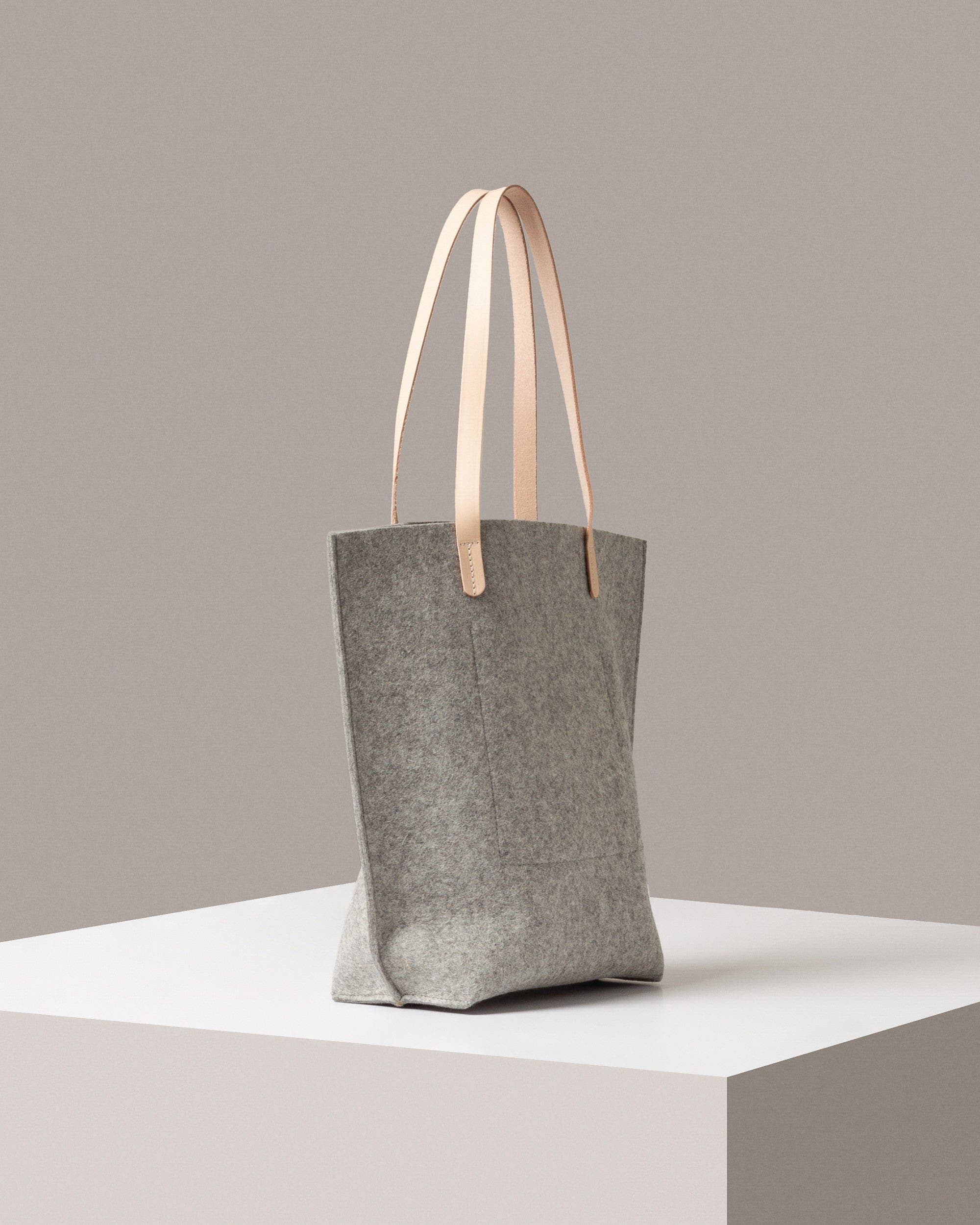 Hana Merino Wool Tote, Alternate, color, Granite
