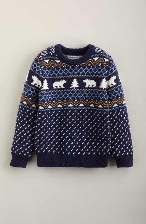 Kids' Bear Sweater