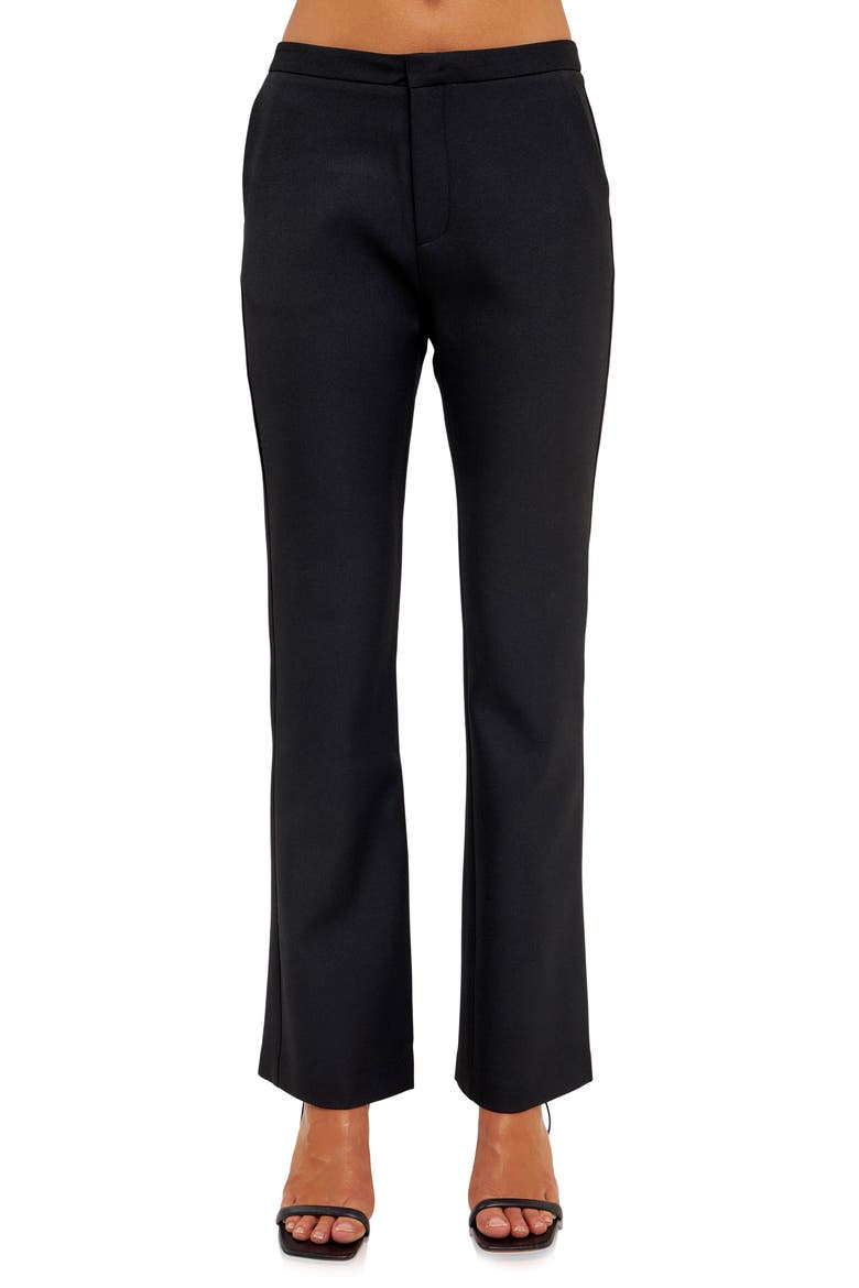 Slim Fit Pants, Alternate, color, BLACK