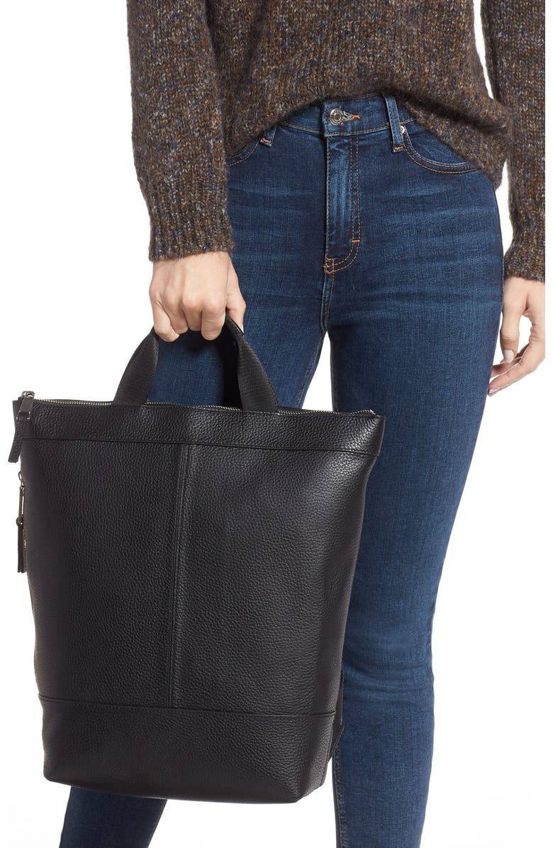 Treasure & Bond Nikki Leather Convertible Backpack, Alternate, color,