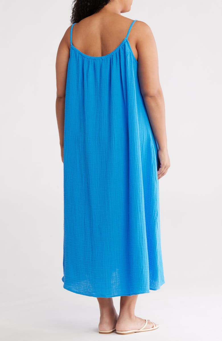 Organic Cotton Cami Midi Dress
