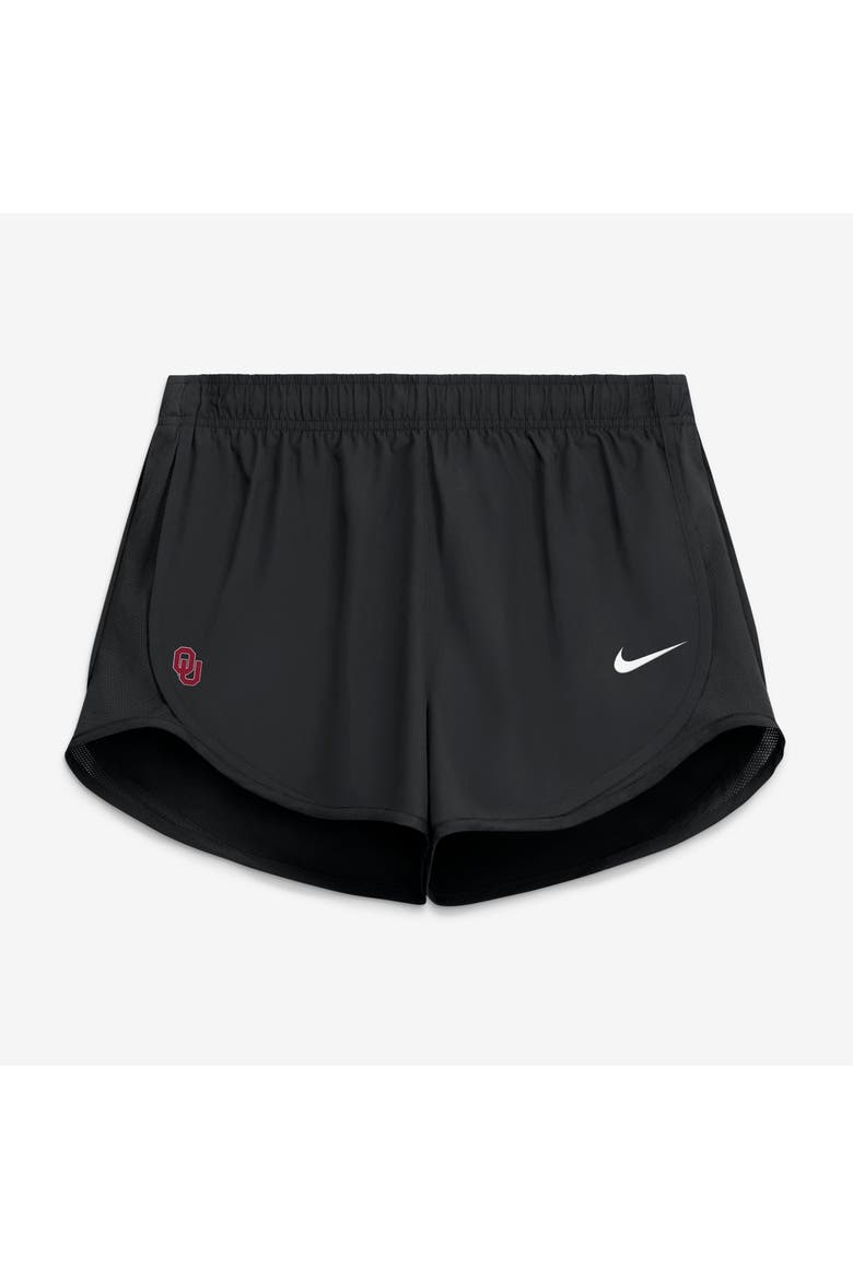 Women's Nike Black Oklahoma Sooners Tempo Mid-Rise Dri-FIT Shorts, Main, color, Black