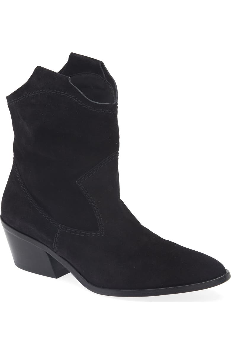 Pedro Garcia Arkansas Western Boot, Main, color, Black Velour