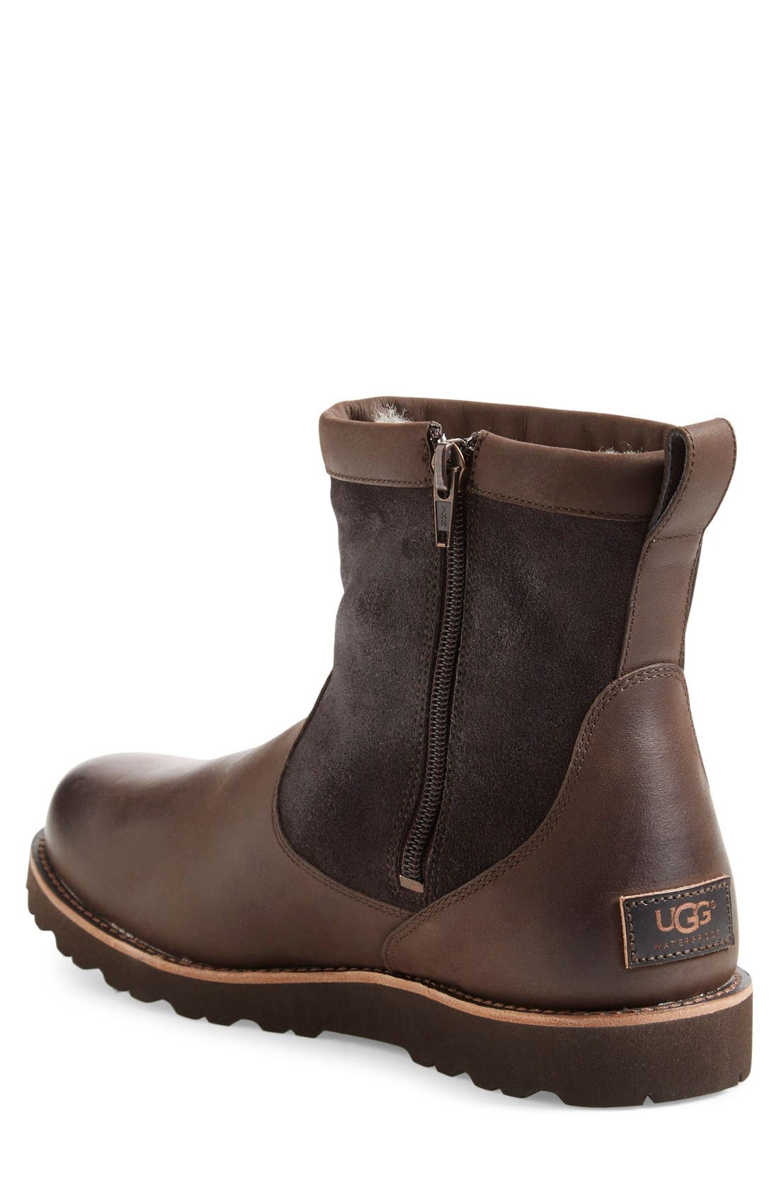 Hendren TL Waterproof Zip Boot, Alternate, color, STOUT