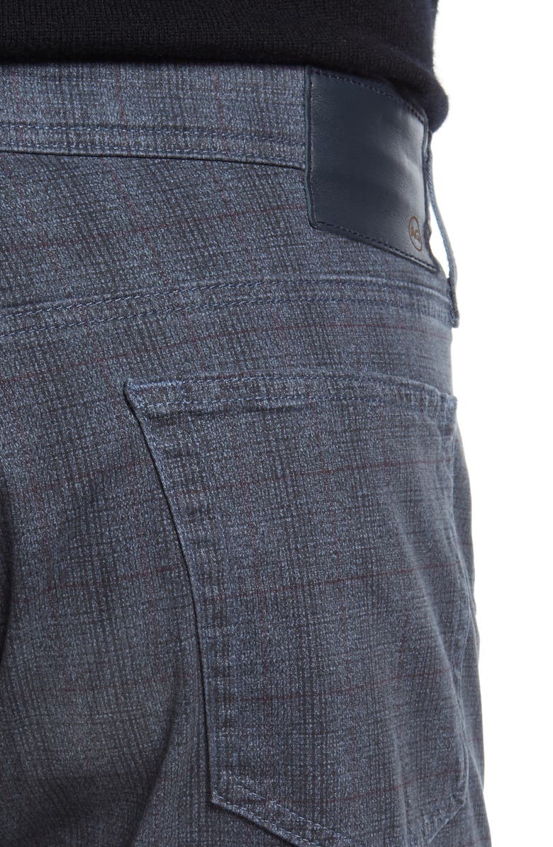 AG Everett Slim Fit Straight Leg Print Pants, Alternate, color, 