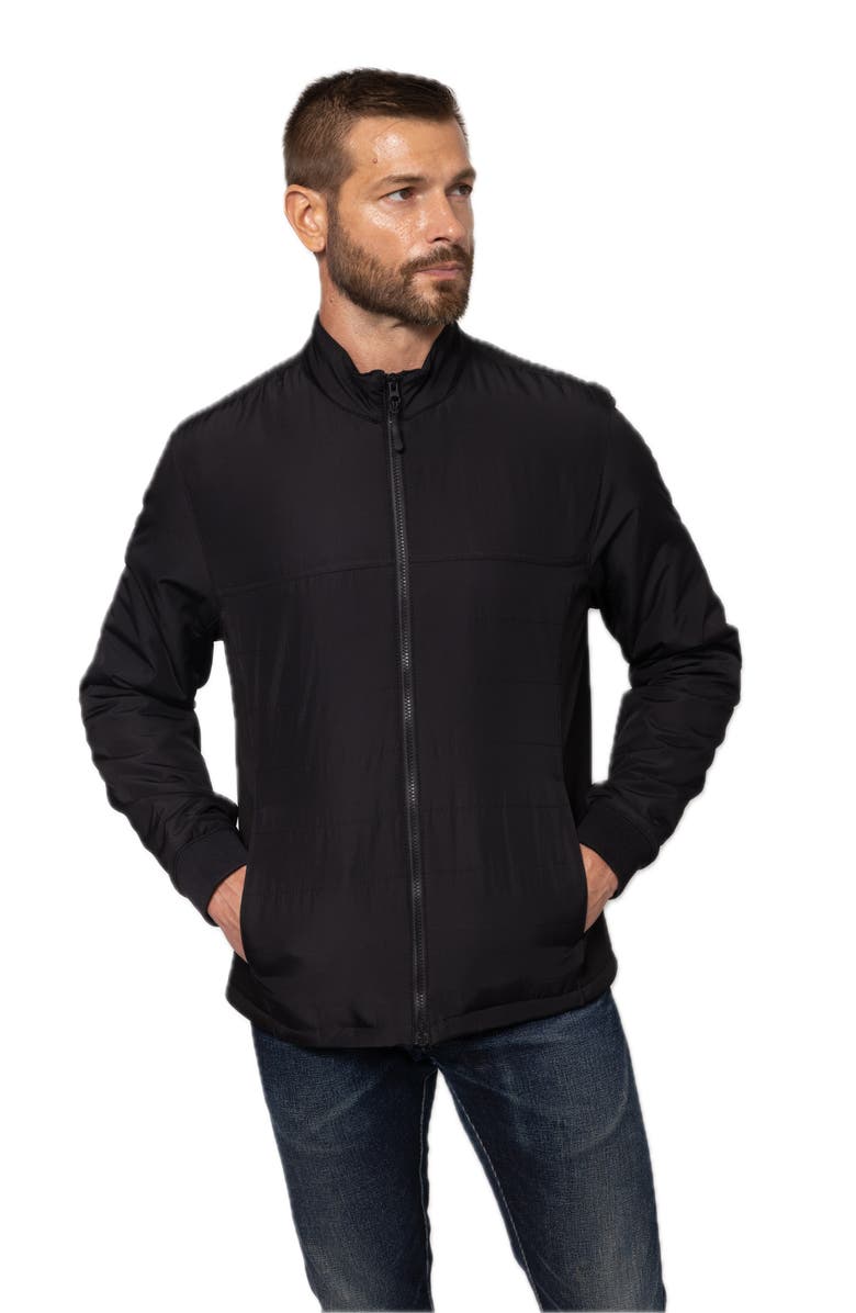 Hart Schaffner Marx Sloan Water Resistant Jacket, Alternate, color, Black