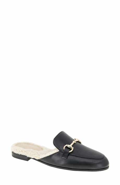 BCBGeneration Zorie 4 Faux Shearling Lined Bit Mule