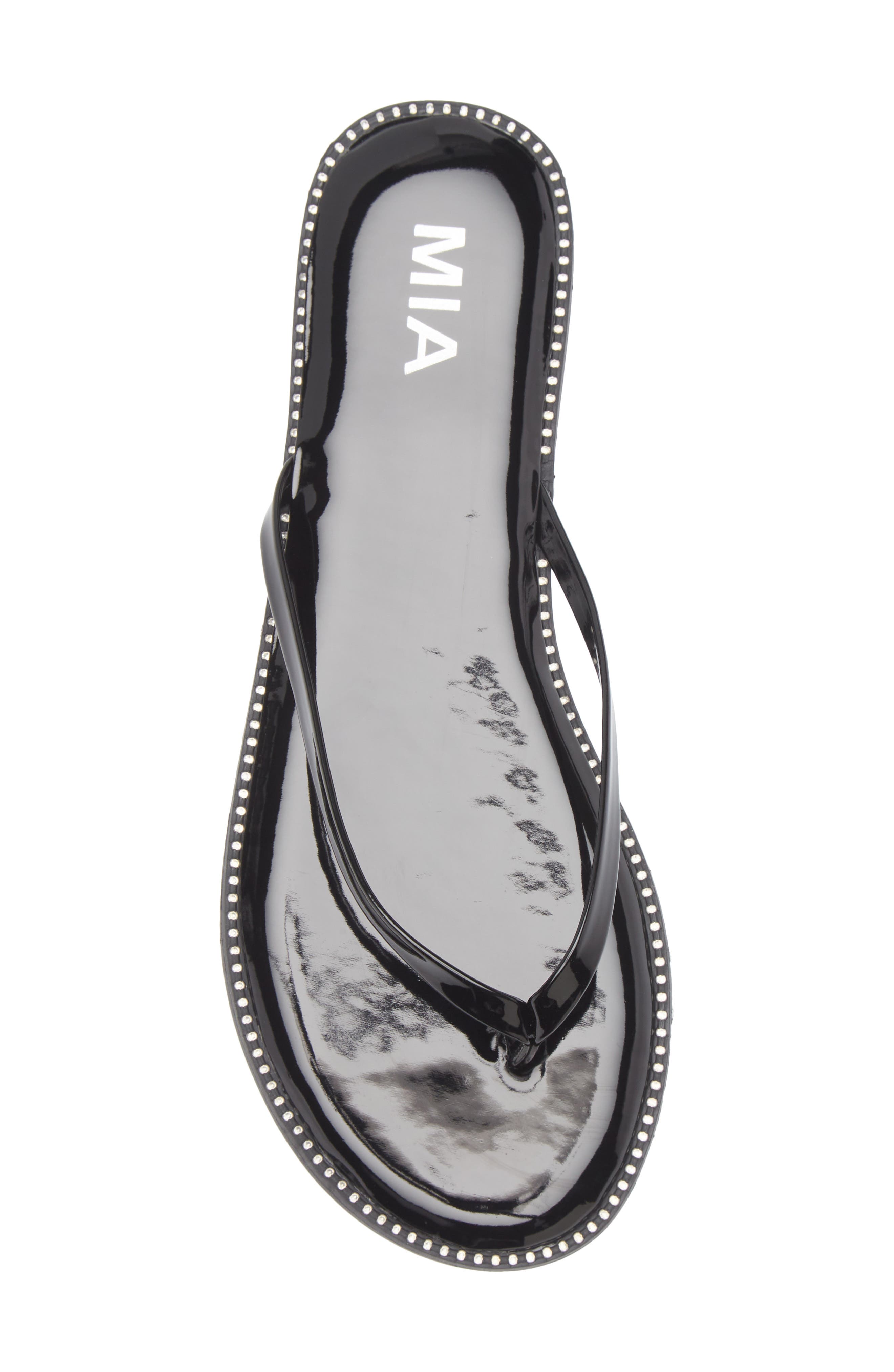 MIA Aster Flip Flop, Alternate, color, Black