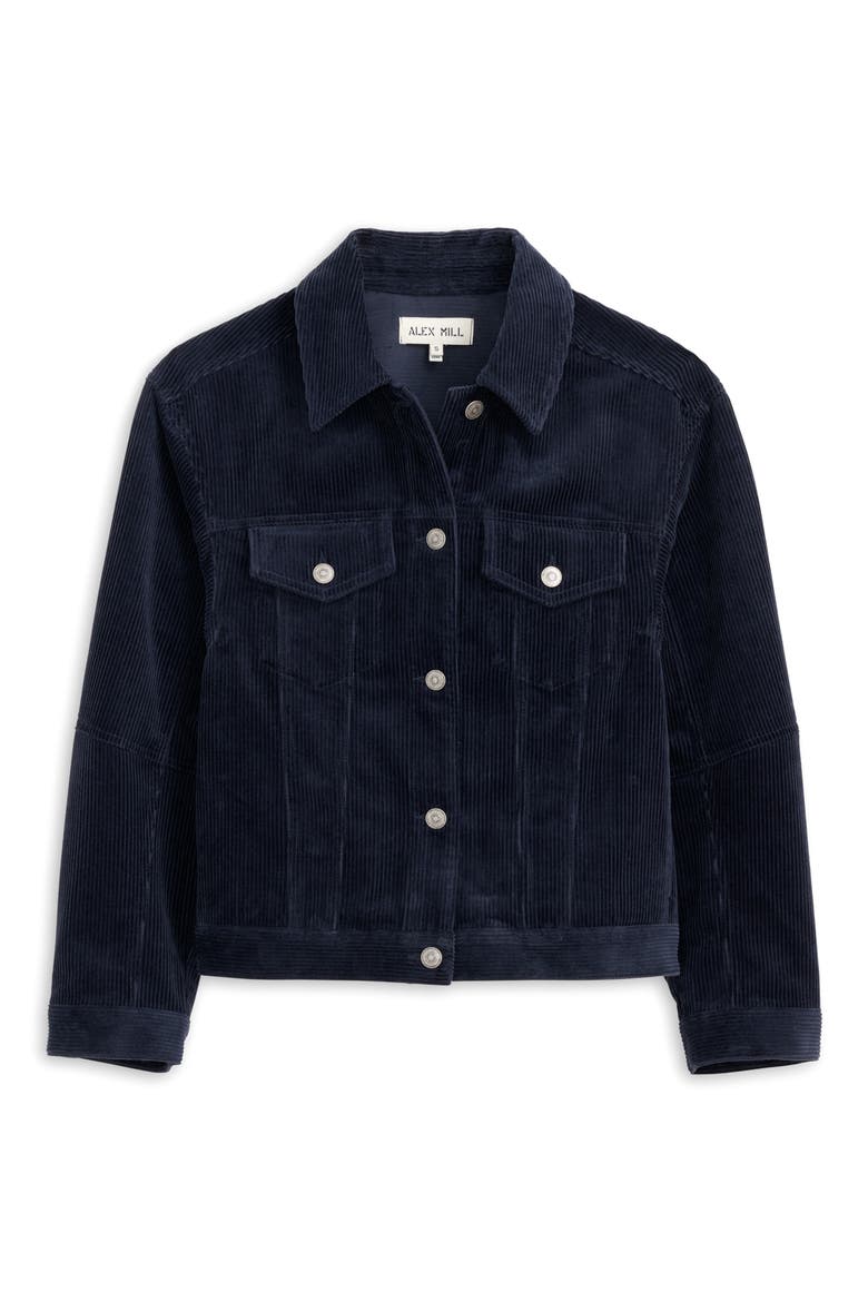 Camden Rider Corduroy Jacket, Alternate, color, DARK NAVY
