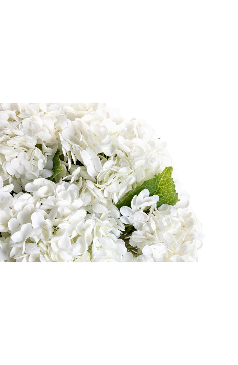 CocoBella Tinsley RealTouch Hydrangea Arrangement, Alternate, color, Snow