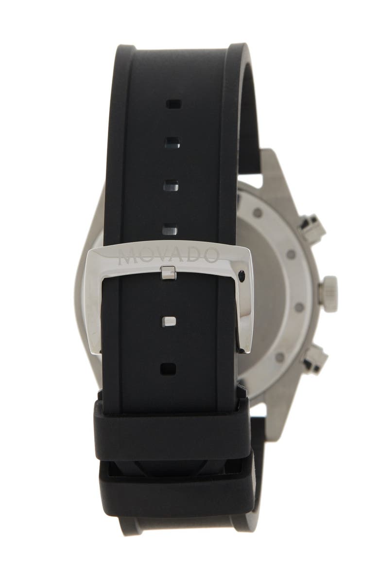 Movado Men's Movado Sport Series Rubber Watch, 41mm, Alternate, color, 