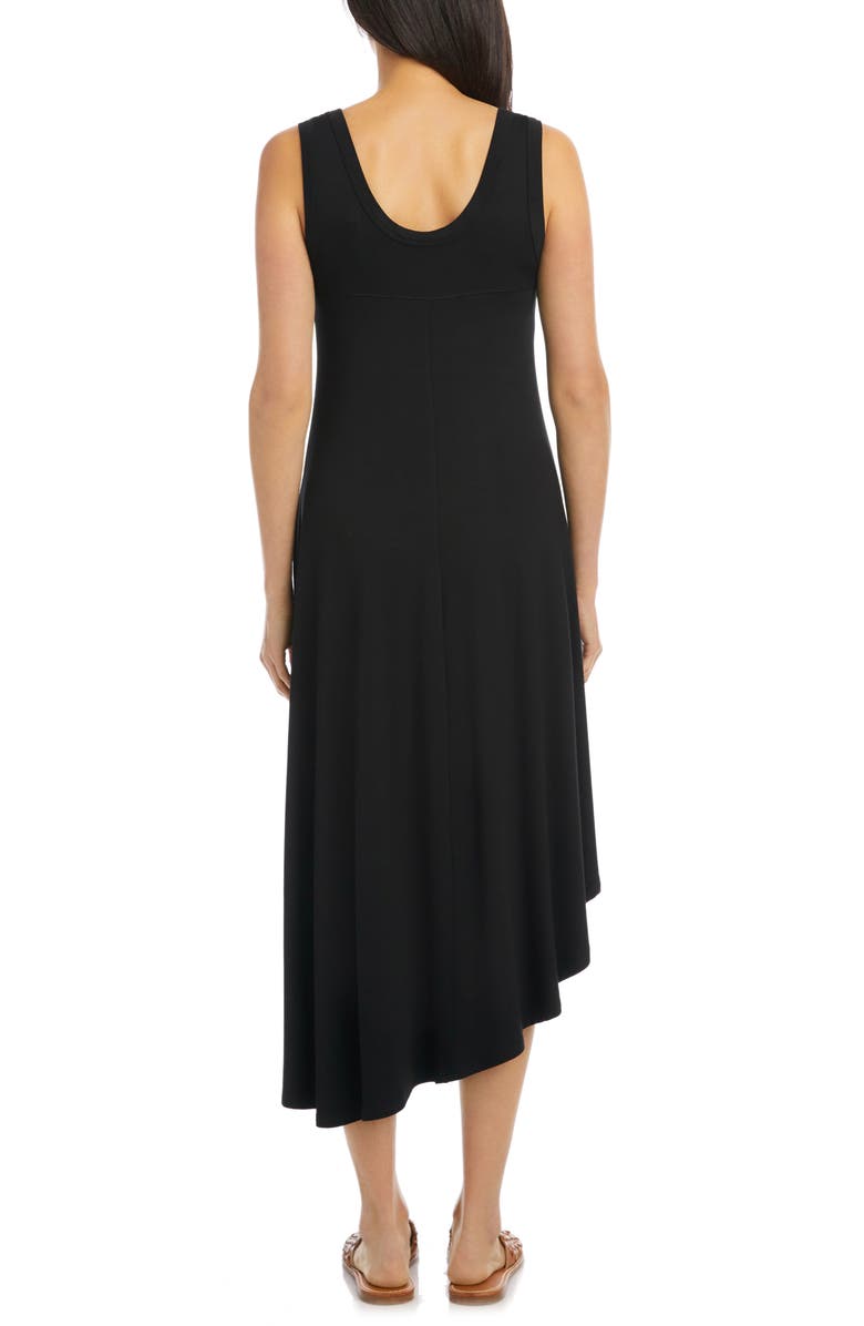 Karen Kane Sleeveless Asymmetrical Hem Dress, Alternate, color, 