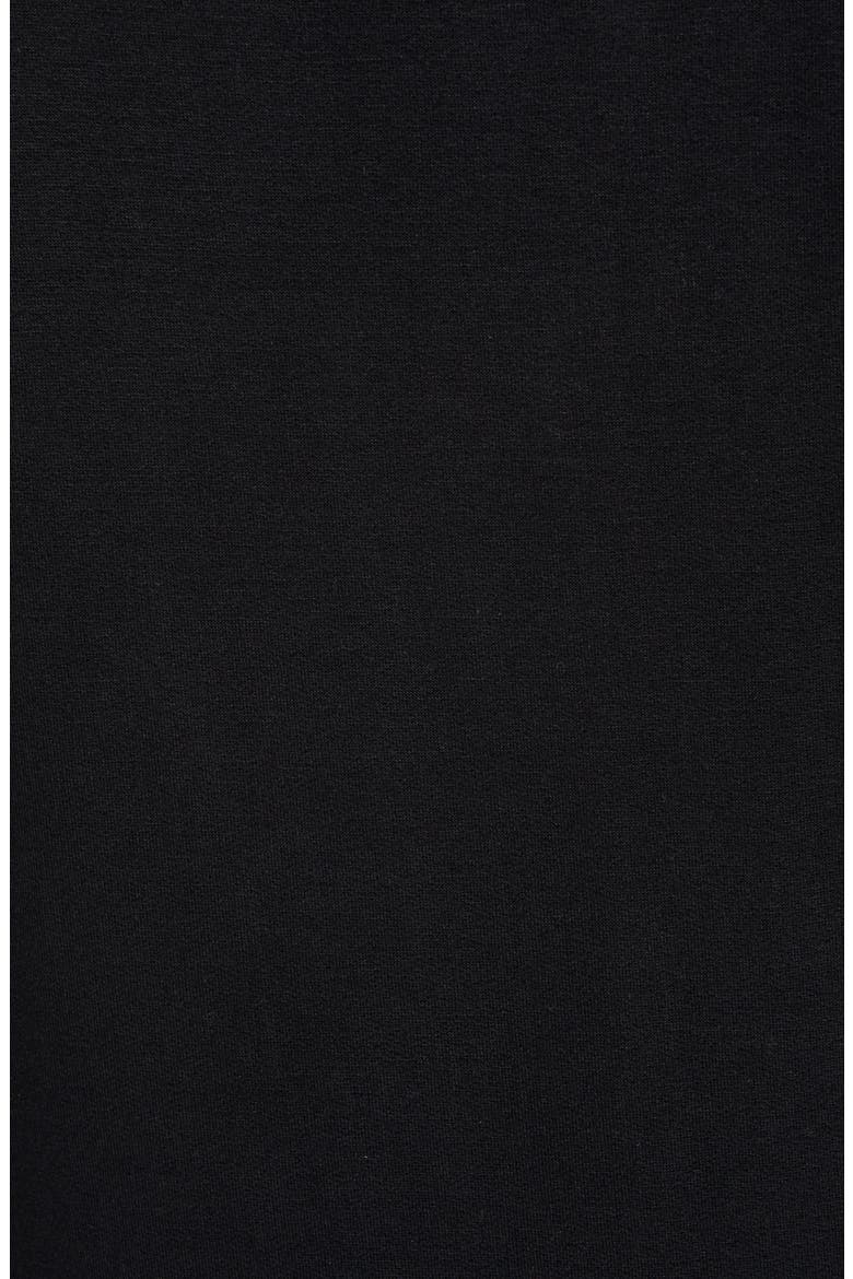 Signaturesoft Split Neck Tee, Alternate, color, BLACK