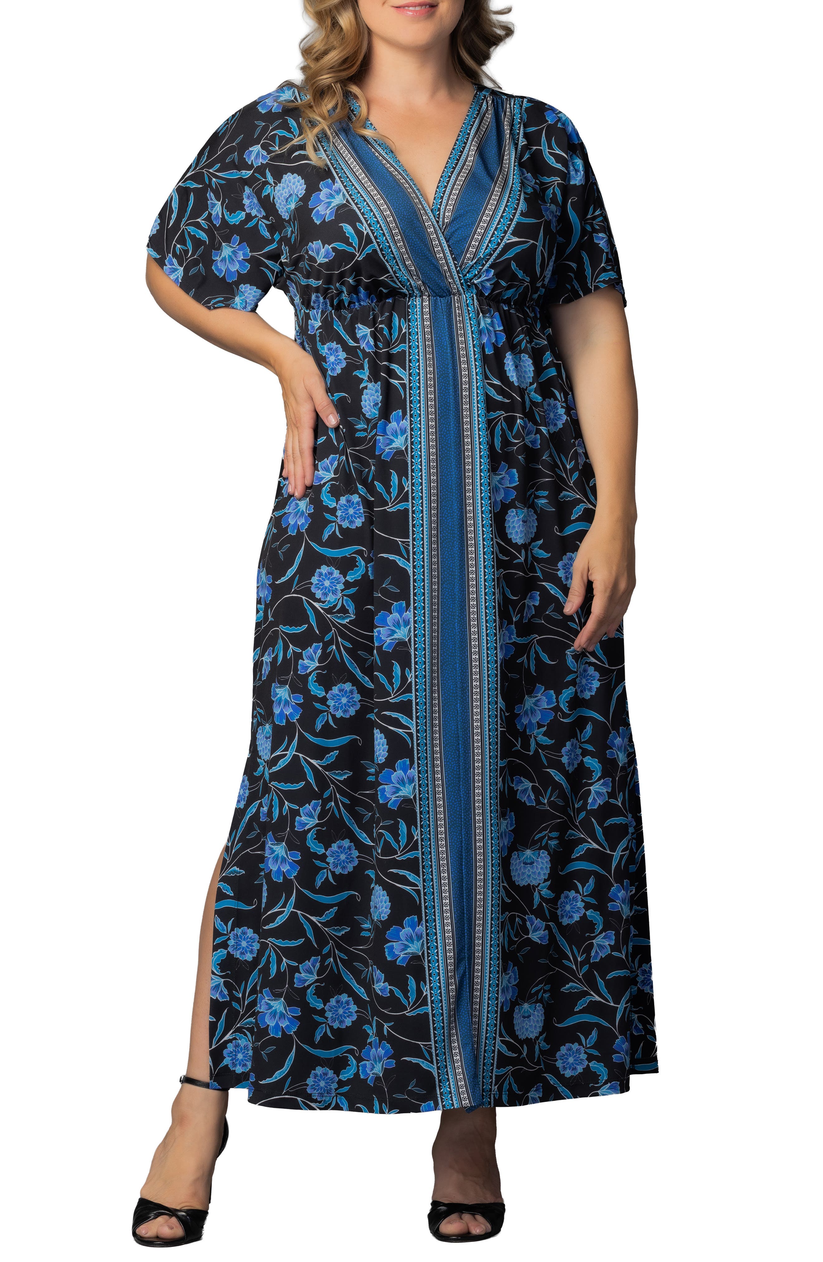BLUE BORDER PRINT