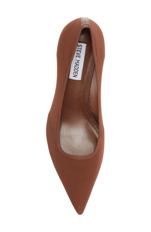 Steve Madden Griffen Pointed Toe Pump In Brown