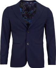 Lords of Harlech Judd Half Lined Tailored Wool Blazer
