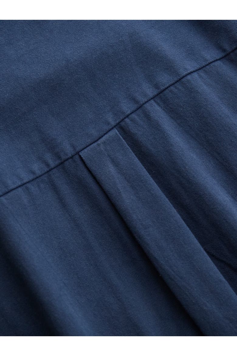 Twill Long Sleeve Jumpsuit, Alternate, color, DARK NAVY