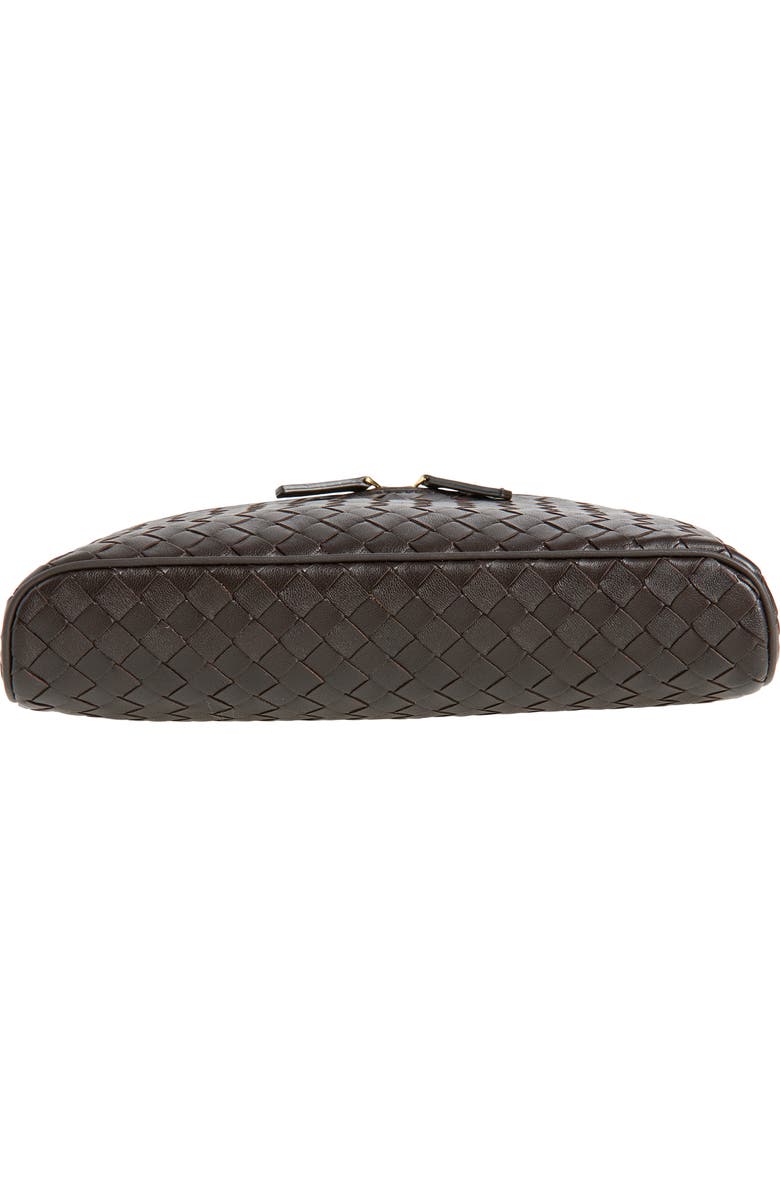 Bottega Veneta Soft Vanity Intrecciato Leather Vanity Case, Alternate, color, 2190 Fondant-M Brass