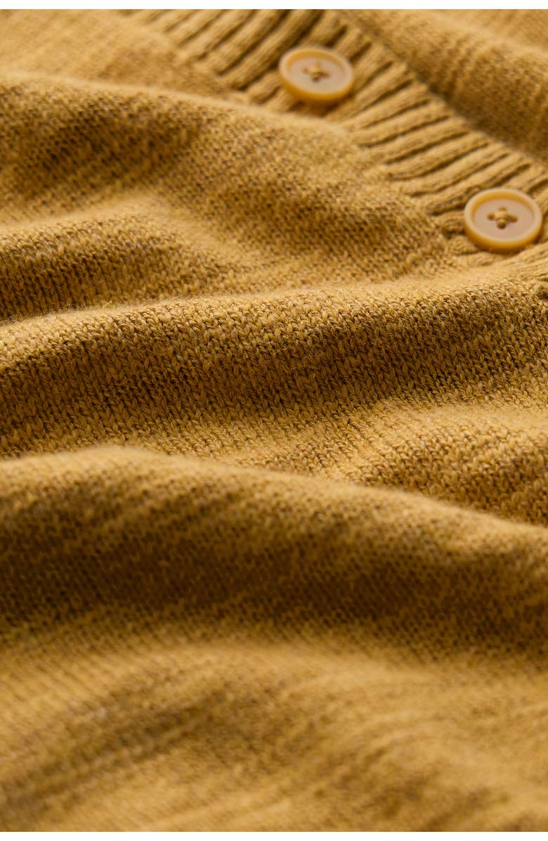 Seasalt Cornwall Pentire Steps Organic Cotton & Linen Cardigan, Alternate, color, Knit Melange Tansy