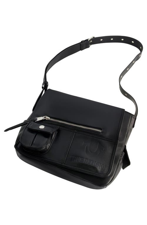 True Religion Classic Messenger Bag In Black