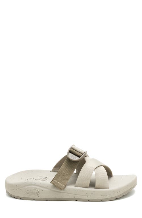 Chaco Cushz Slide Sandal In Silt