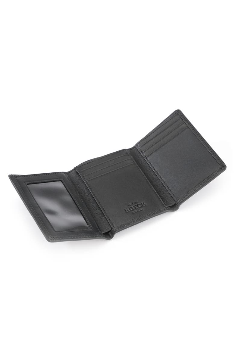 Personalized Trifold Wallet, Alternate, color, BLACK- DEBOSS