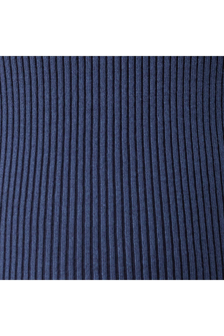 Noa Rib Knit Nursing Dress, Alternate, color, Indigo / Navy