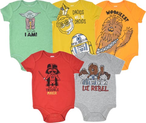5-Pack Short Sleeve Bodysuits